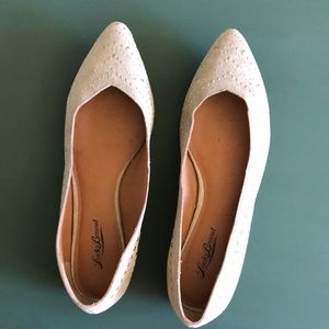 Pale green flats.  Never worn.  Very cute.